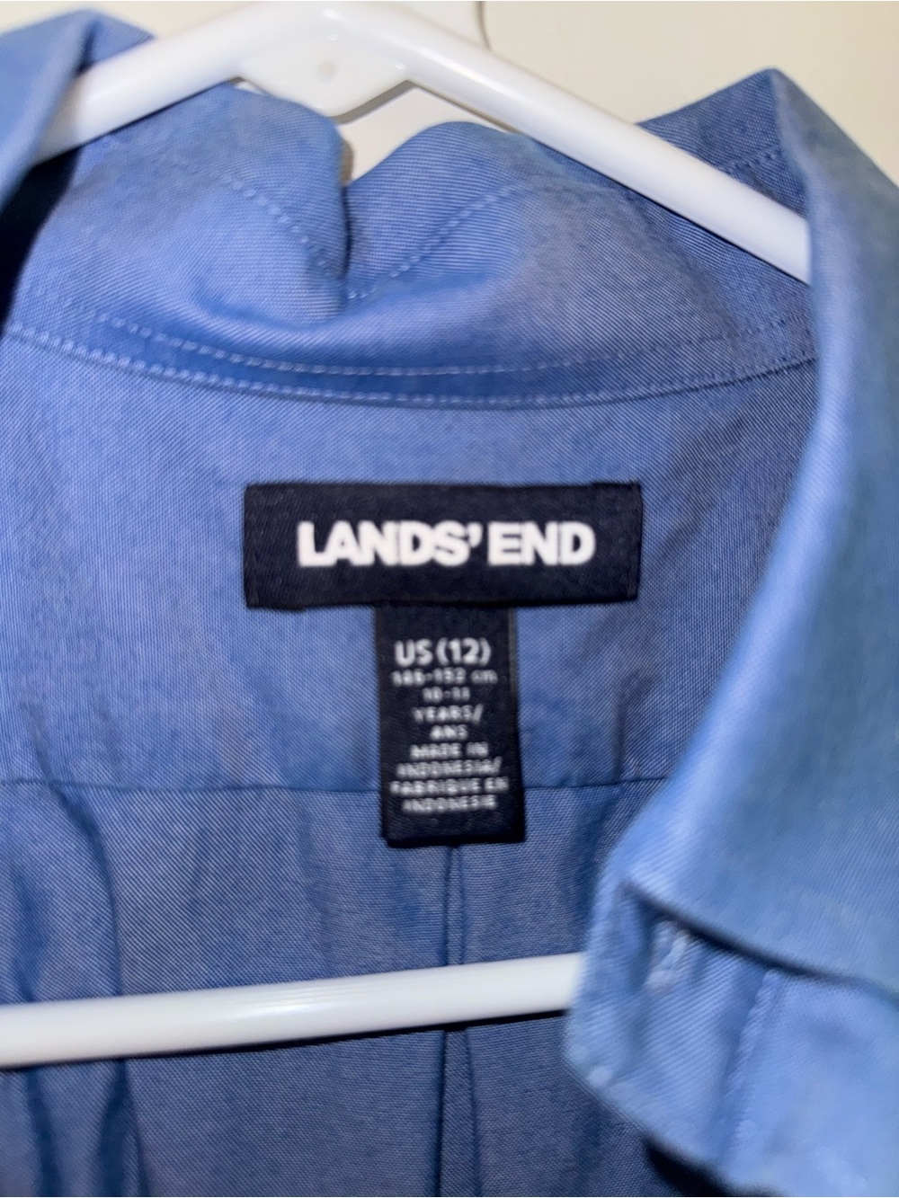 Boys Lands End dress shirt